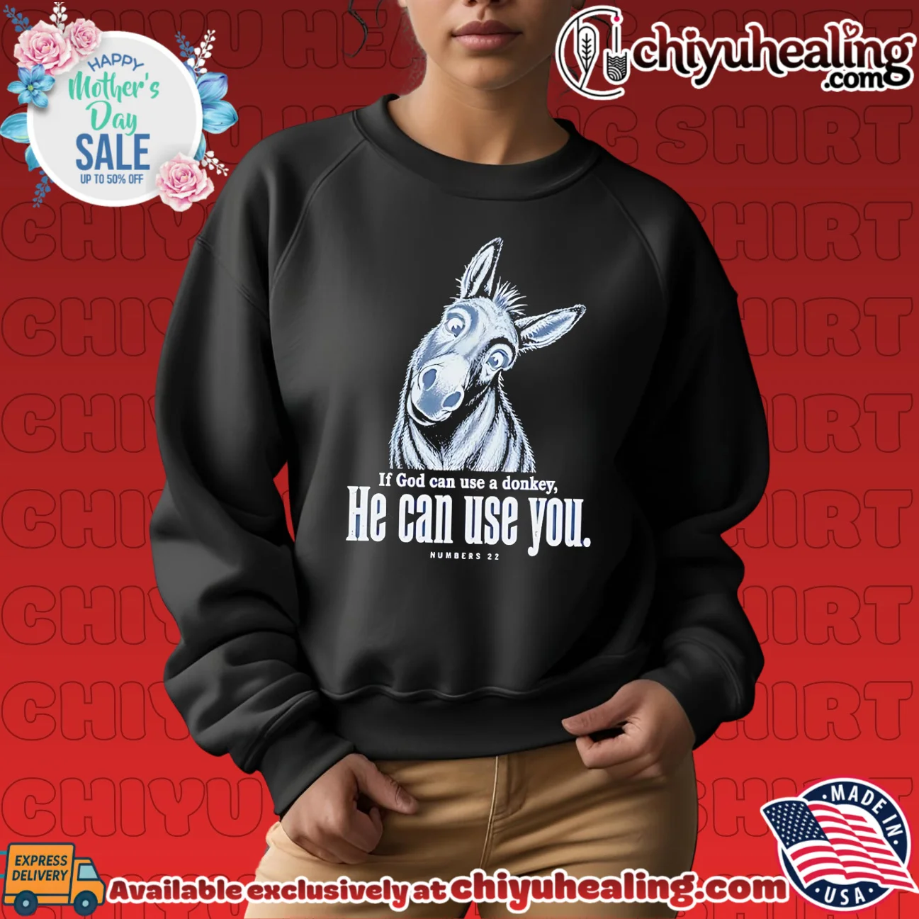 If God can use a donkey he can use you cartoon donkey shirt & hoodie If God can use a donkey he can use you cartoon donkey shirt & hoodie