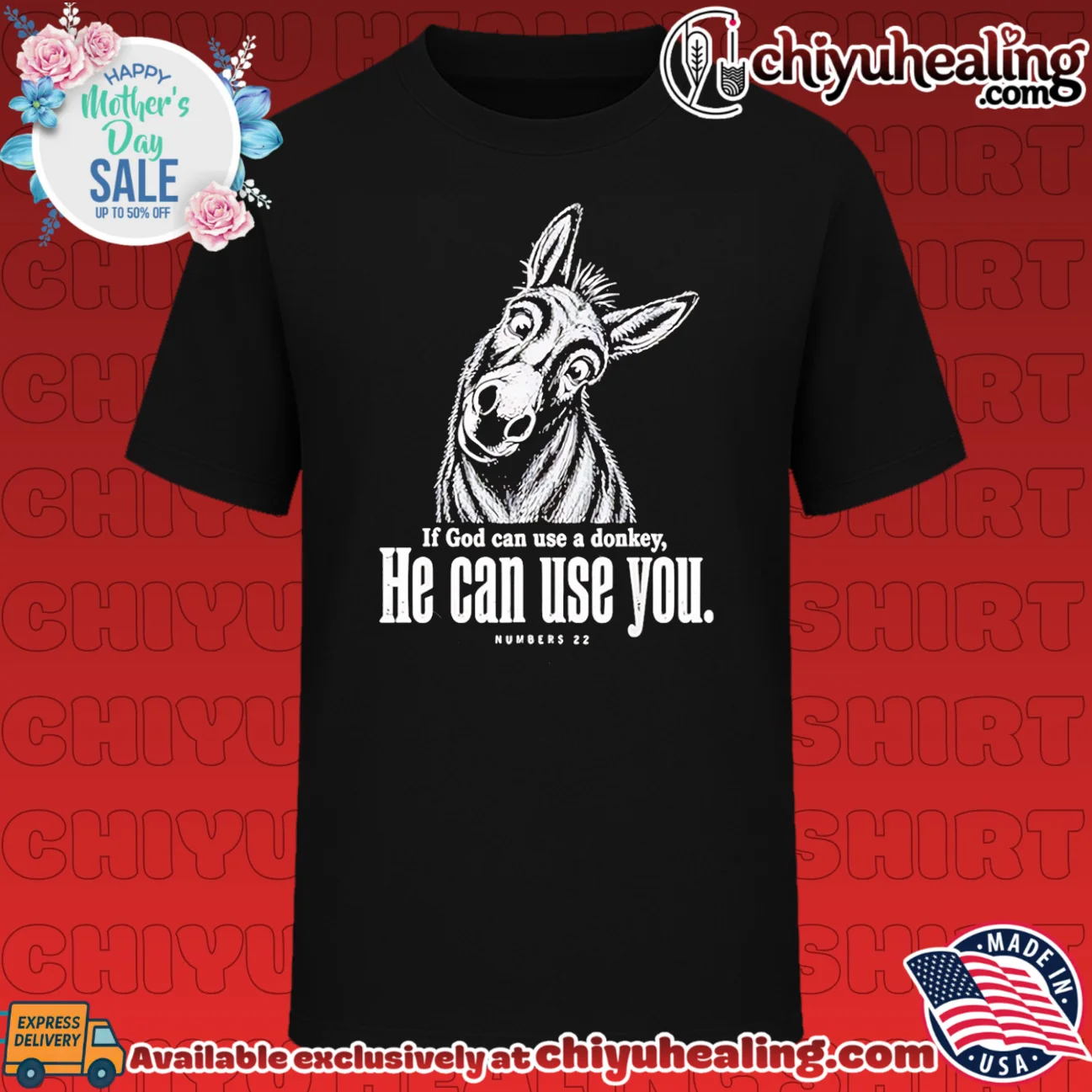 If God Can Use A Donkey He Can Use You Christian Bible Verse