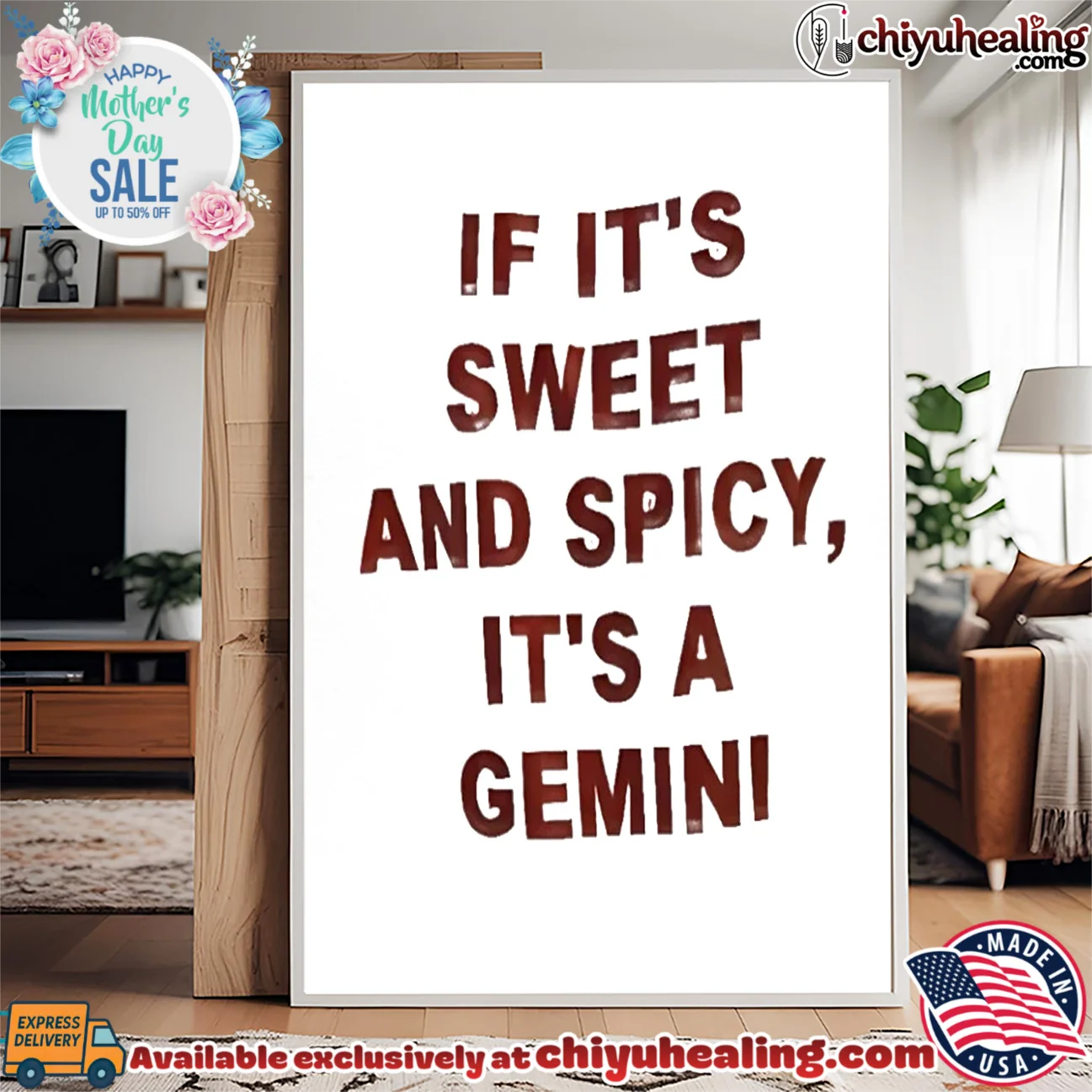 If it's sweet an spicy, it's a Gemini limited shirt & hoodie - Everyday Fit If it's sweet an spicy, it's a Gemini
