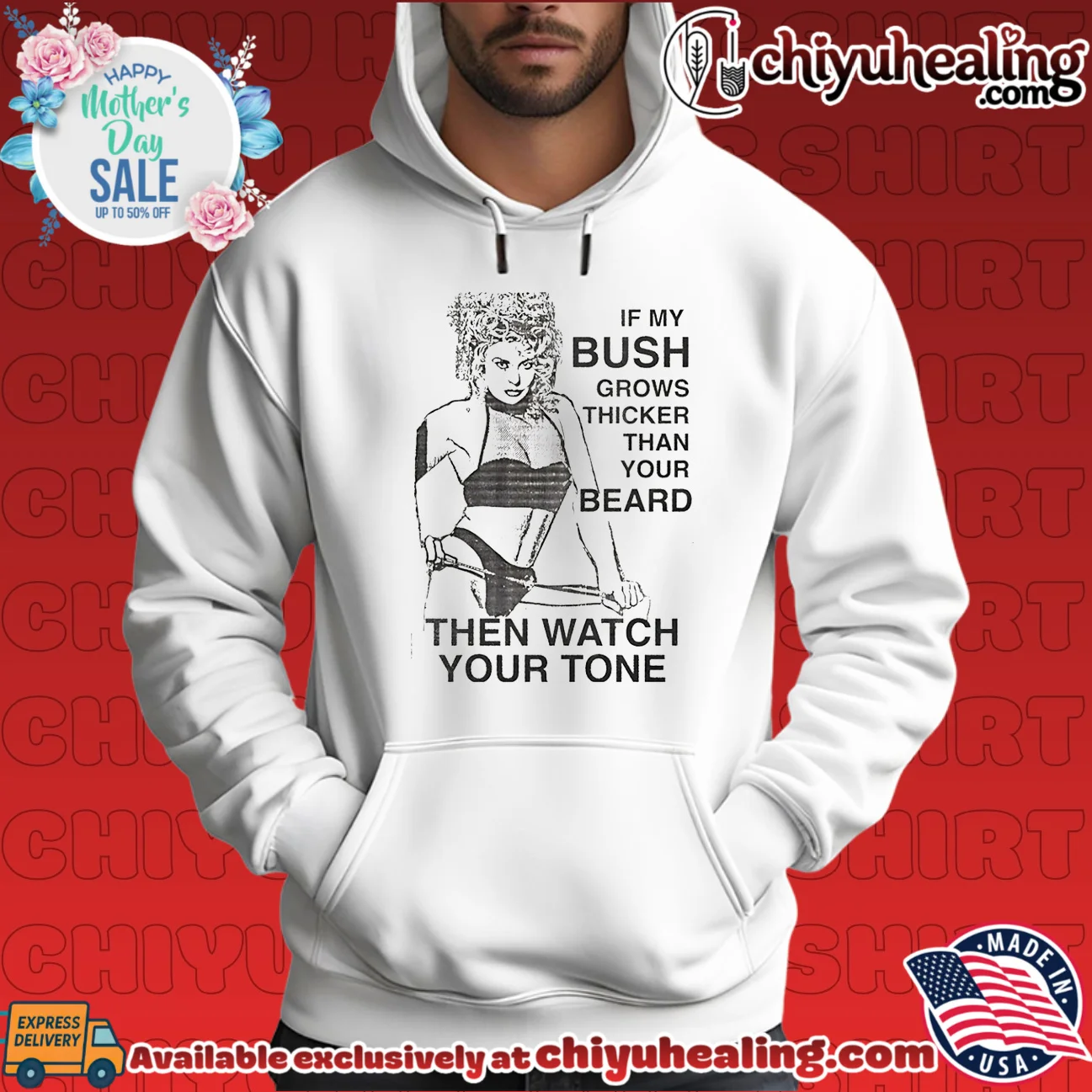 If my bush grows thicker than your beard then watch your tone original shirt & hoodie | Modern Street Style If my bush grows thicker than your beard then watch your tone original shirt & hoodie | Modern Street Style
