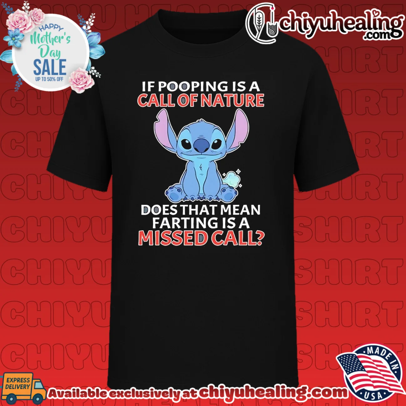 If pooping is a call of nature does that mean farting is a missed call Stitch shirt & hoodie