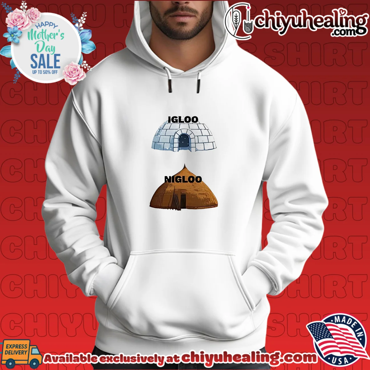 Igloo and Nigloo illustration shirt timeless shirt & hoodie | Modern Street Style Igloo and Nigloo illustration shirt timeless shirt & hoodie | Modern Street Style