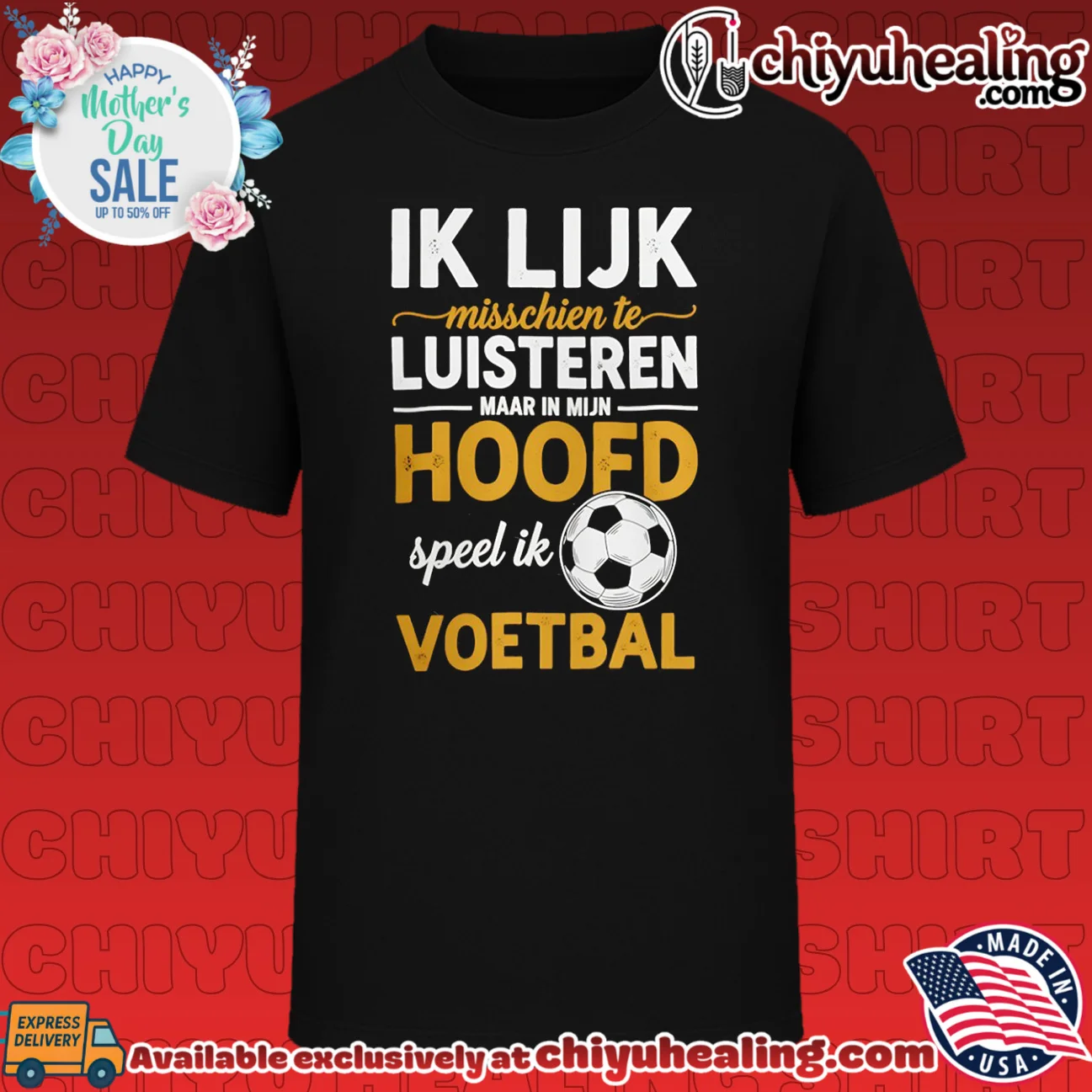 Ik Lijk misschien te Luisteren maar in mijn hoofd speel ik voetbal