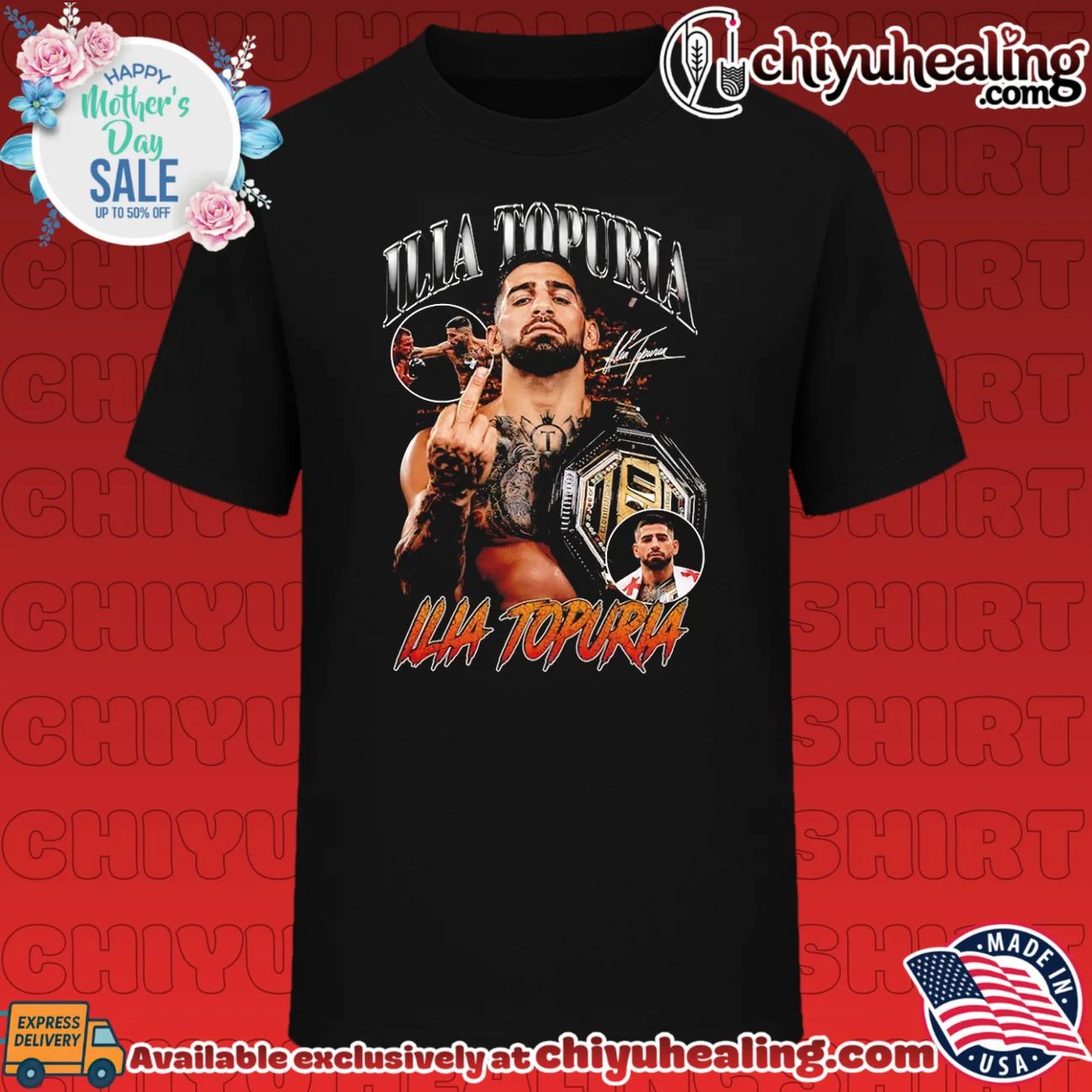 Ilia Topuria Ufc champion mma mixed martial arts