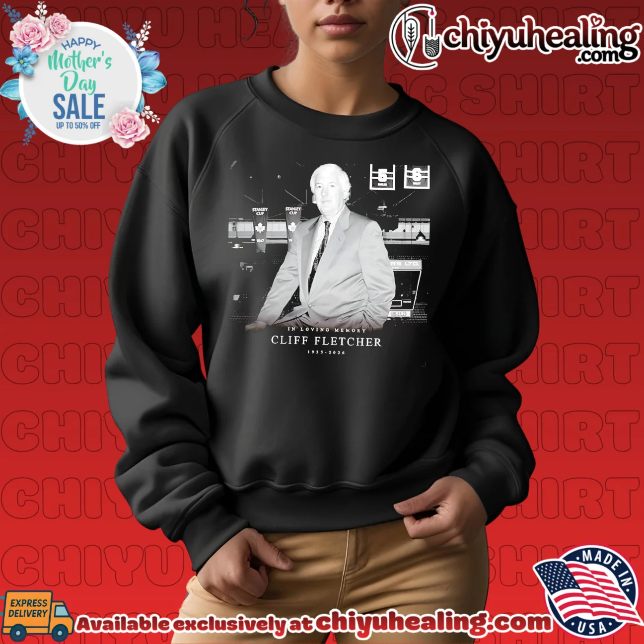 In loving memory Cliff Fletcher 1935 3036 viral shirt & hoodie | Gift Idea 2026 In loving memory Cliff Fletcher 1935 3036