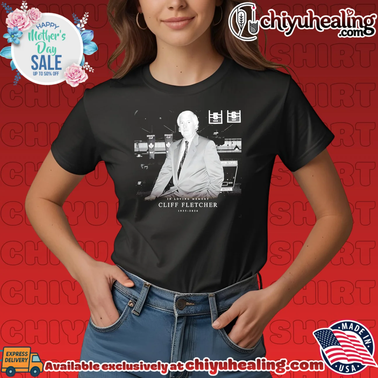 In loving memory Cliff Fletcher 1935 3036 viral shirt & hoodie | Gift Idea 2026 In loving memory Cliff Fletcher 1935 3036