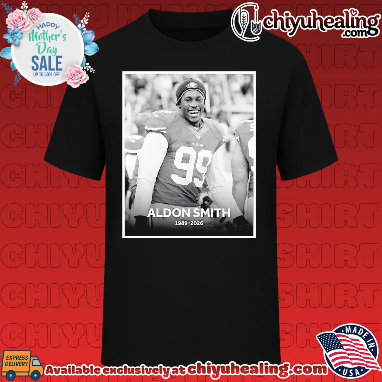 In Memory of Aldon Smith San Francisco 49ers 1989 2026