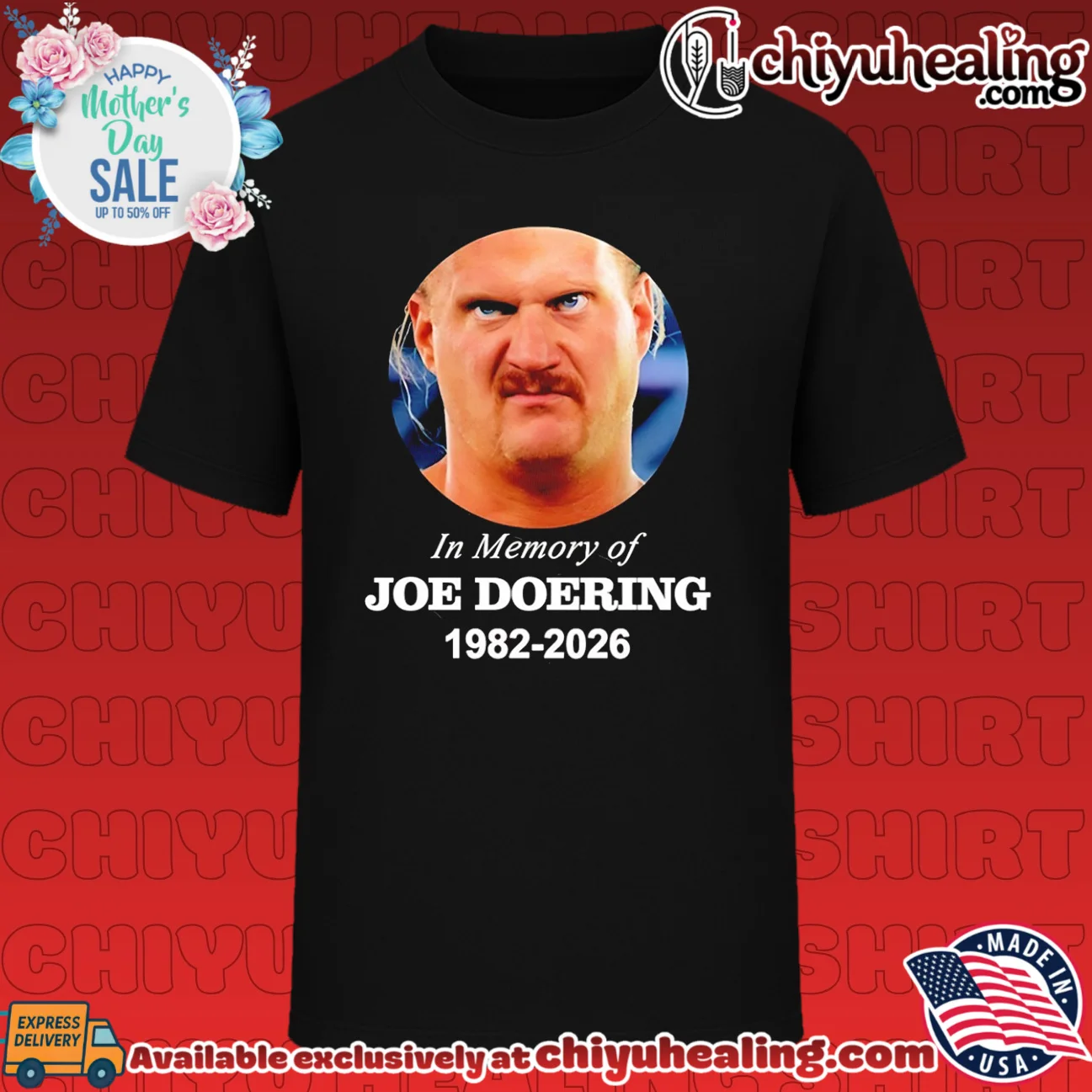 In Memory of Joe Doering 1982-2026 Wrestling shirt & hoodie