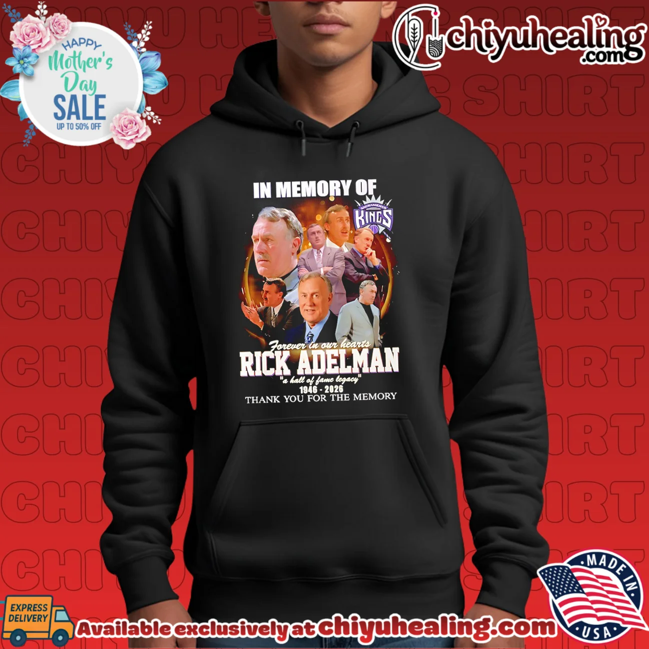 In memory of Sacramento Kings forever in our hearts Rick Adelman a hall of fame legacy grail shirt & hoodie | Gift Idea 2026 In memory of Sacramento Kings forever in our hearts Rick Adelman a hall of fame legacy grail shirt & hoodie | Gift Idea 2026