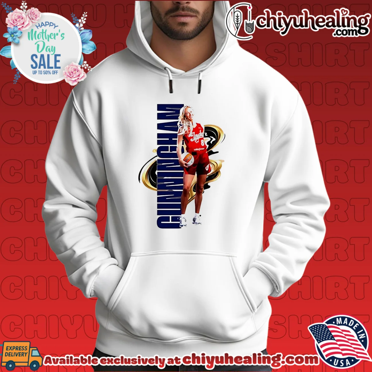 Indiana Fever Basketball Sophie Cunningham 2026 WNBA shirt & hoodie Indiana Fever Basketball Sophie Cunningham 2026 WNBA shirt & hoodie