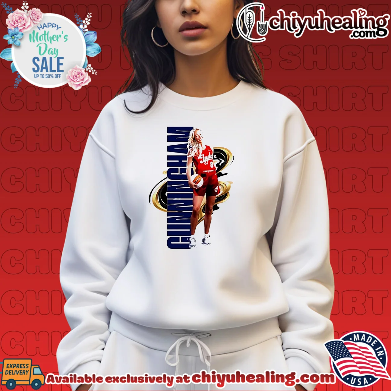 Indiana Fever Basketball Sophie Cunningham 2026 WNBA shirt & hoodie Indiana Fever Basketball Sophie Cunningham 2026 WNBA shirt & hoodie