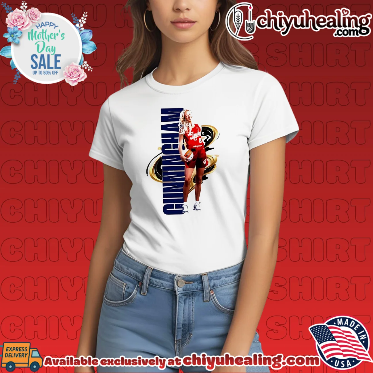 Indiana Fever Basketball Sophie Cunningham 2026 WNBA shirt & hoodie Indiana Fever Basketball Sophie Cunningham 2026 WNBA shirt & hoodie