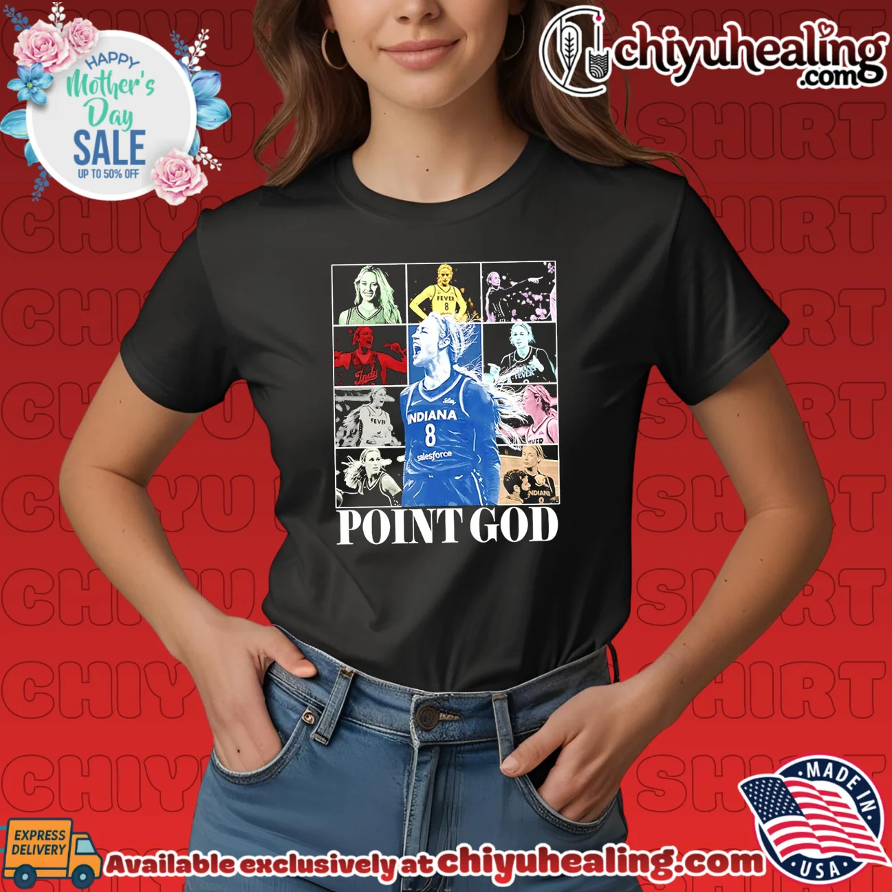 Indiana Fever Sophie Cunningham Point God The Eras Tour shirt & hoodie Indiana Fever Sophie Cunningham Point God The Eras Tour shirt & hoodie