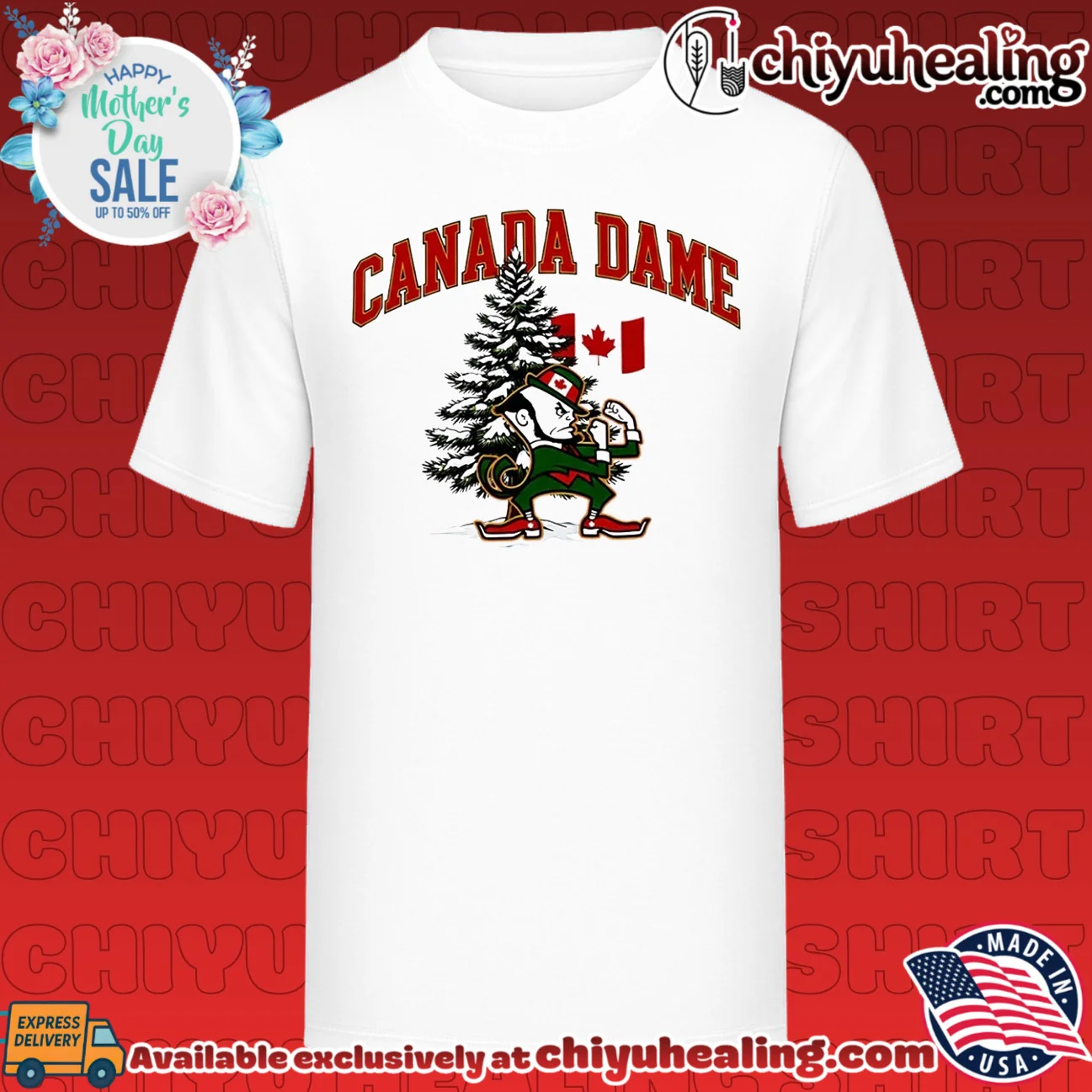 Irish Canada Dame shirt & hoodie