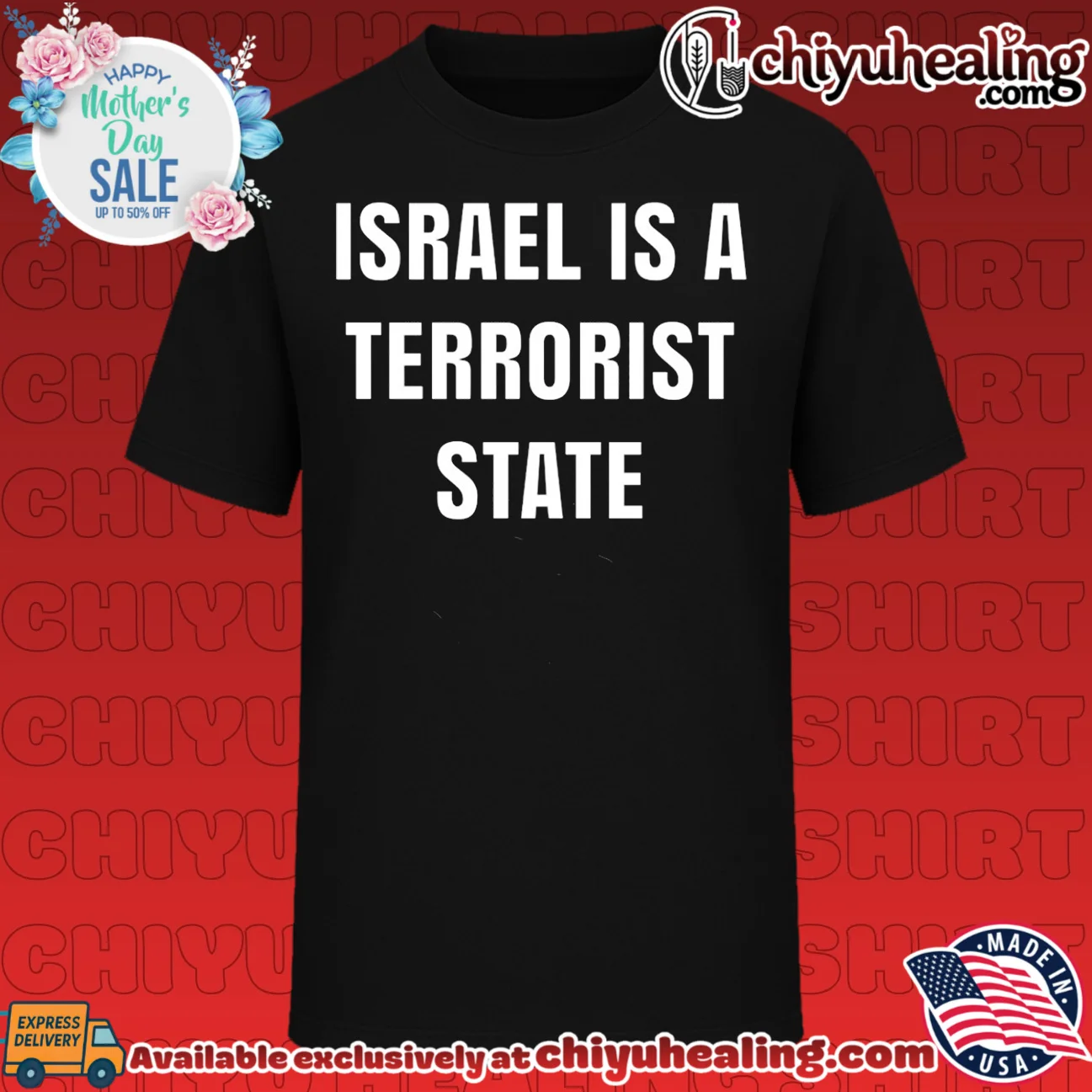 Israel is a terrorist state political statement