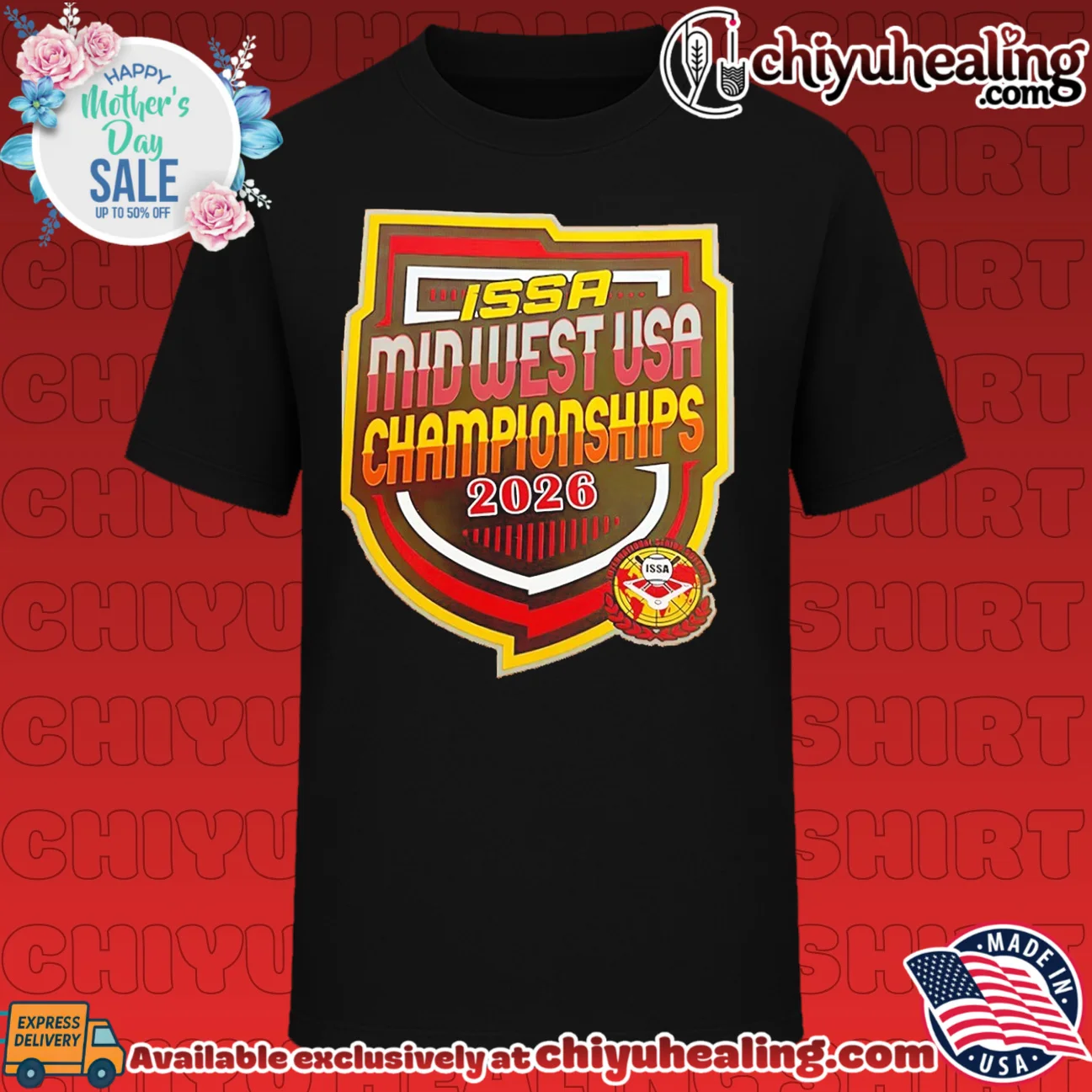 ISSA Mid West USA Championships 2026 International Senior Softball Association shirt & hoodie