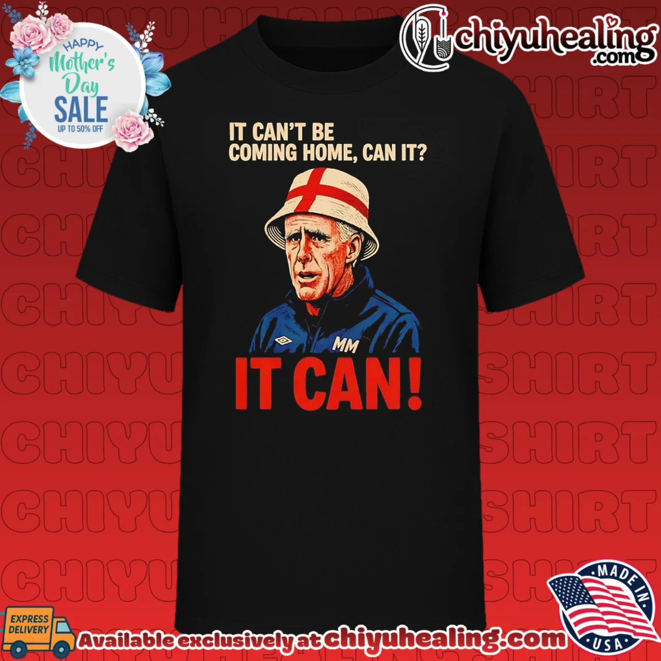 It Can't Be Coming Home Can It It Can Mick McCarthy England Football shirt & hoodie