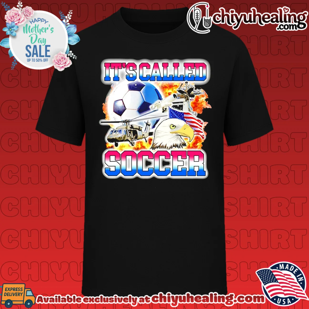 It's Called Soccer American Patriotism USA shirt & hoodie