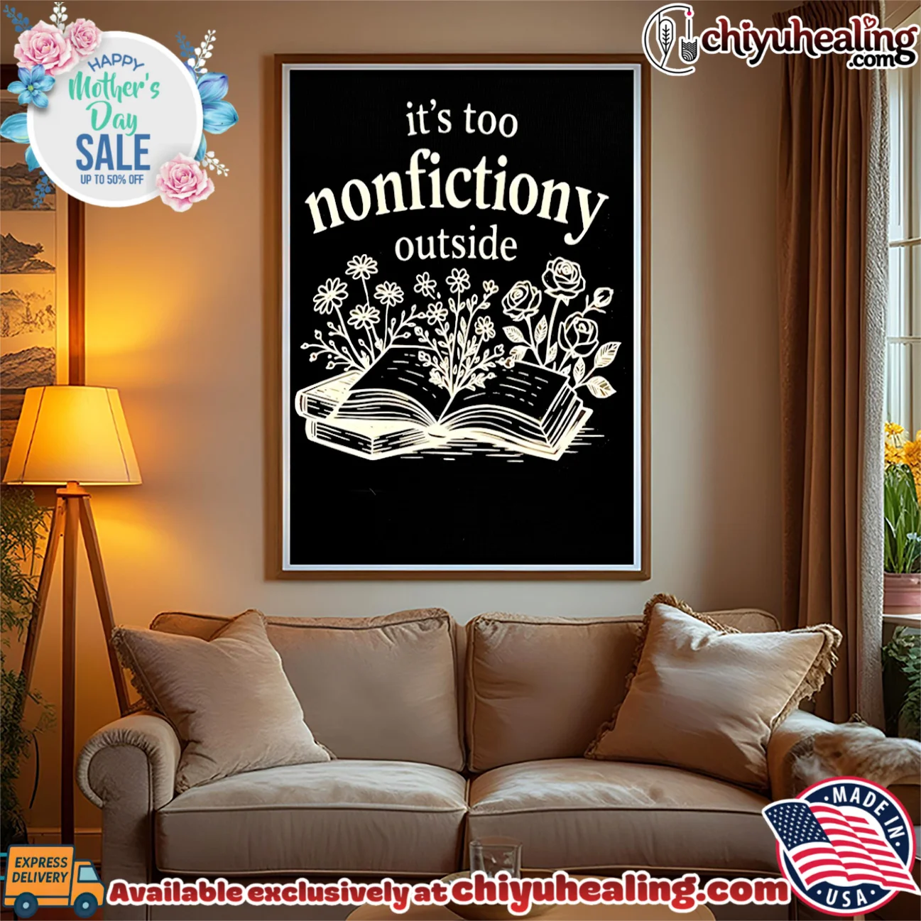 It's too nonfictiony outside authentic shirt & hoodie - Perfect Fan Gift It's too nonfictiony outside