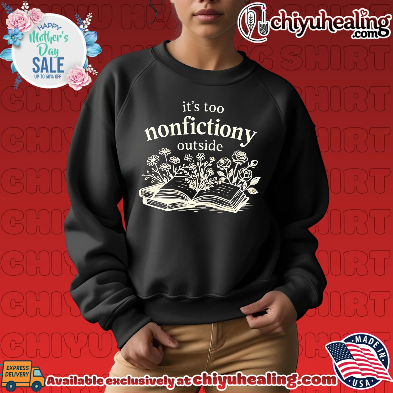 It's too nonfictiony outside authentic shirt & hoodie - Perfect Fan Gift It's too nonfictiony outside