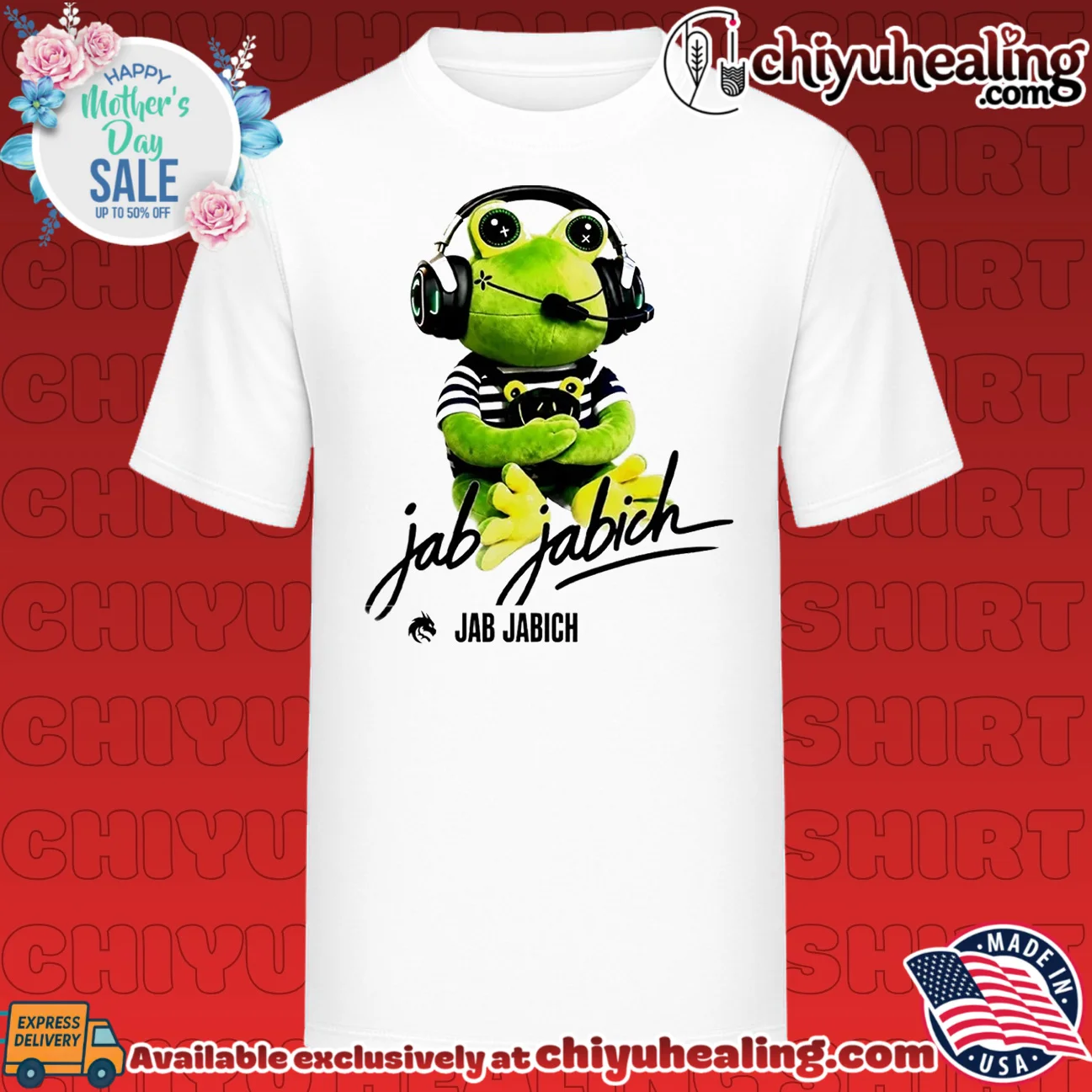 Jab Jabich Frog Mascot shirt & hoodie