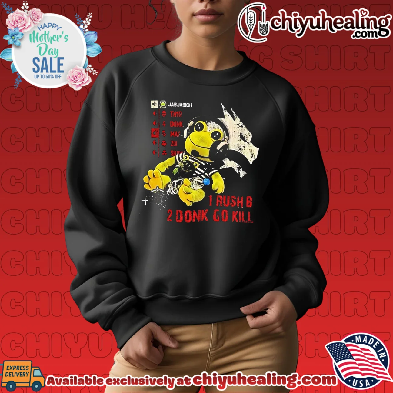 Jabjabich 1 Rush B 2 Donk Go Kill Counter-Strike shirt & hoodie Jabjabich 1 Rush B 2 Donk Go Kill Counter-Strike shirt & hoodie