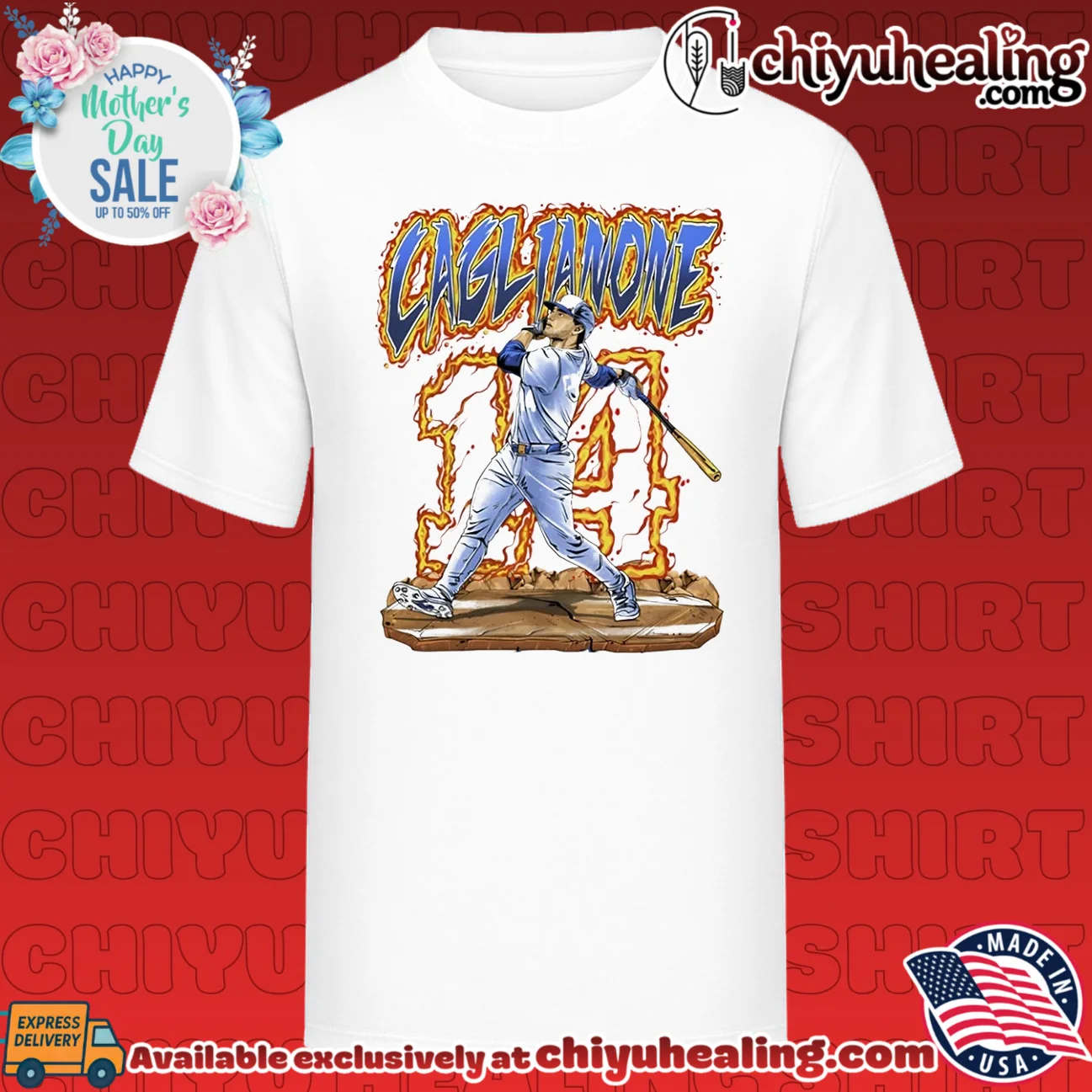 Jac Caglianone Kansas City Royals Baseball Player art