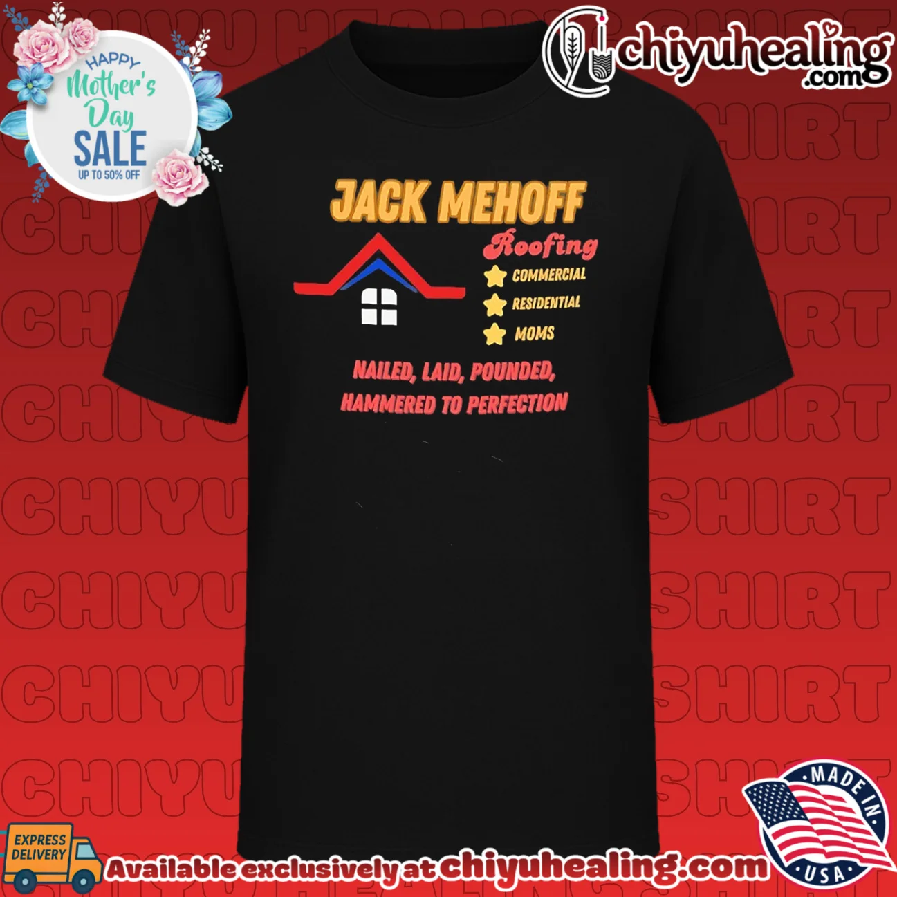 Jack Mehoff Roofing shirt & hoodie