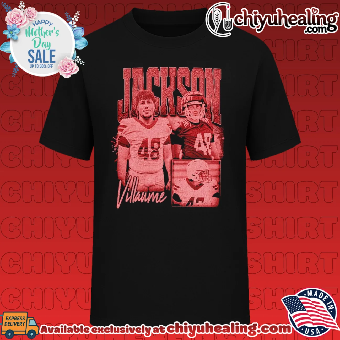 Jackson Villaume Football Player Tribute