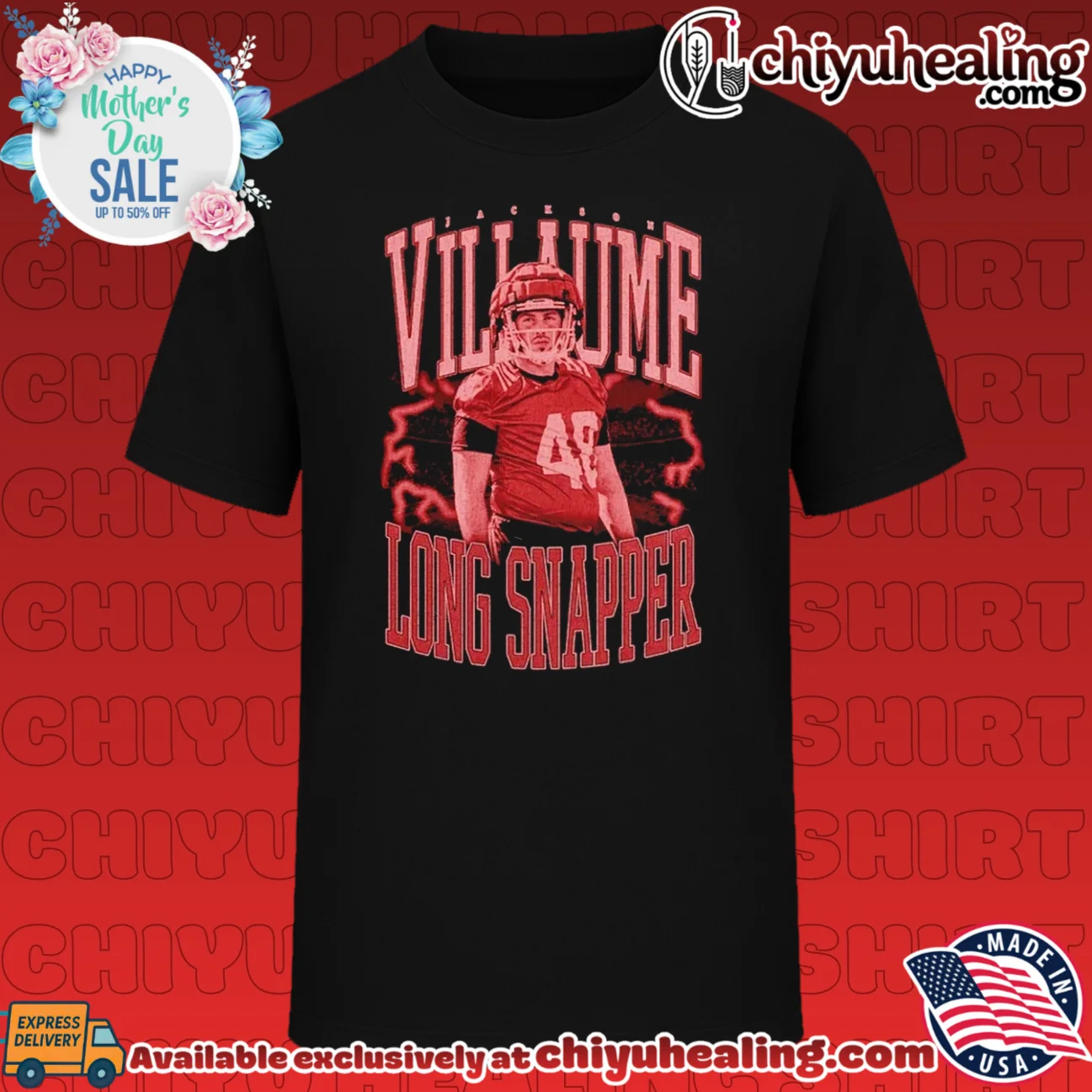Jackson Villaume Long Snapper football athlete