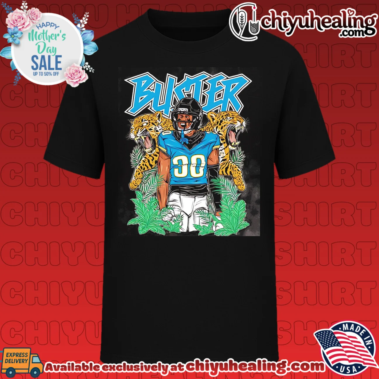 Jacksonville Jaguars Montaric Brown buster graphic