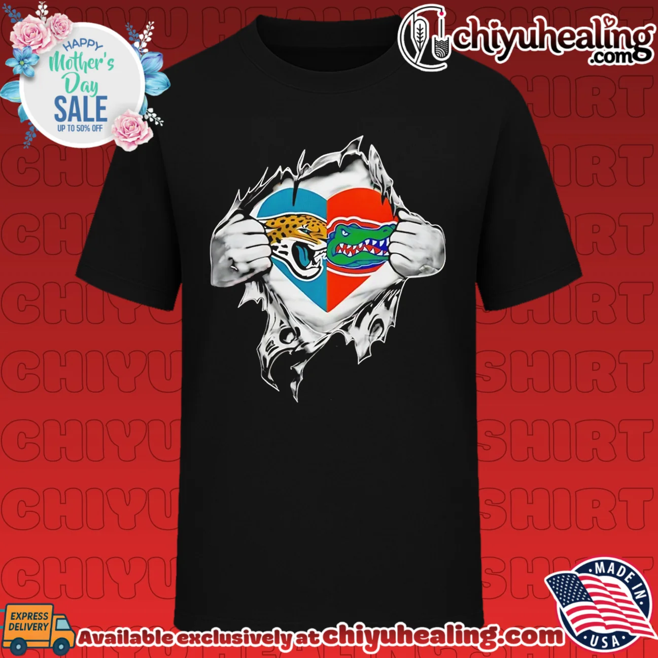 Jaguars Gators It Is in My Heart NFL NCAA shirt & hoodie