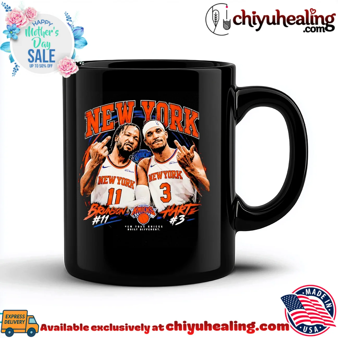 Jalen Brunson Karl-Anthony Towns New York Knicks middle finger essential shirt & hoodie | 2026 Edition Drop Jalen Brunson Karl-Anthony Towns New York Knicks middle finger