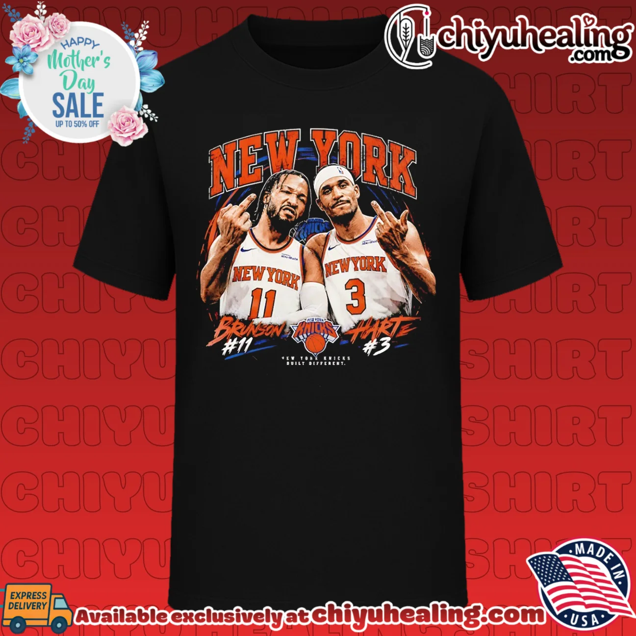 Jalen Brunson Karl-Anthony Towns New York Knicks middle finger