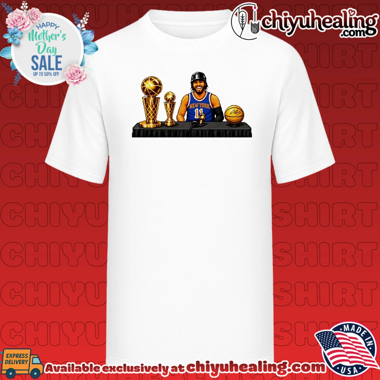 Jalen Brunson King of NY New York Knicks 2026 World Champions