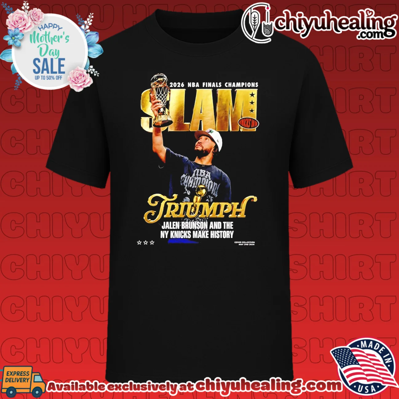 Jalen Brunson Knicks SLAM 2026 NBA Finals Champions