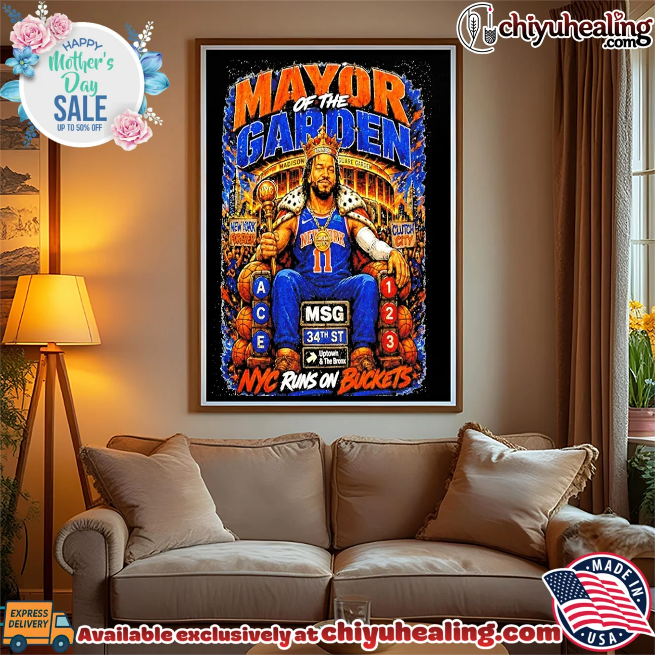 Jalen Brunson Mayor of the Garden NYC Run On Buckets New York Knicks 2026 Nba Champions authentic shirt & hoodie | 2026 Edition Drop Jalen Brunson Mayor of the Garden NYC Run On Buckets New York Knicks 2026 Nba Champions