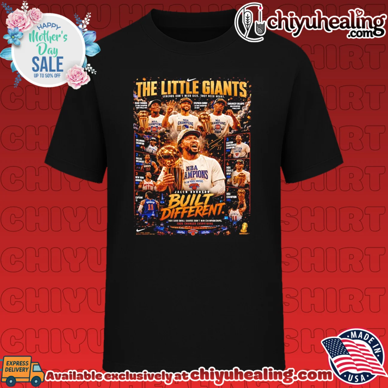 Jalen Brunson New York Knicks 2026 Champion Built different JB