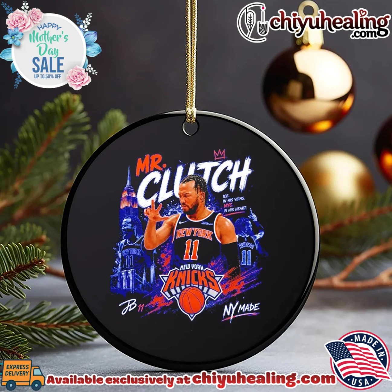 Jalen Brunson New York Knicks 2026 NBA Champions Mr Clutch graphic bespoke shirt & hoodie | Limited Stock Edition Jalen Brunson New York Knicks 2026 NBA Champions Mr Clutch graphic