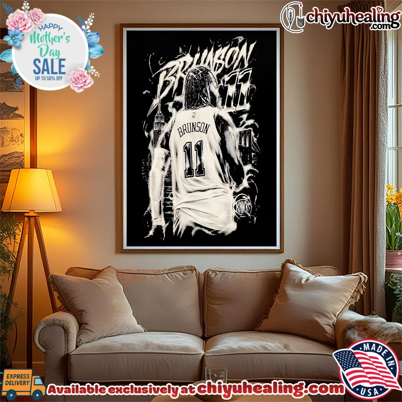 Jalen Brunson New York Knicks Jb Monochrome graphic limited shirt & hoodie - Ultimate Tribute Merch Jalen Brunson New York Knicks Jb Monochrome graphic