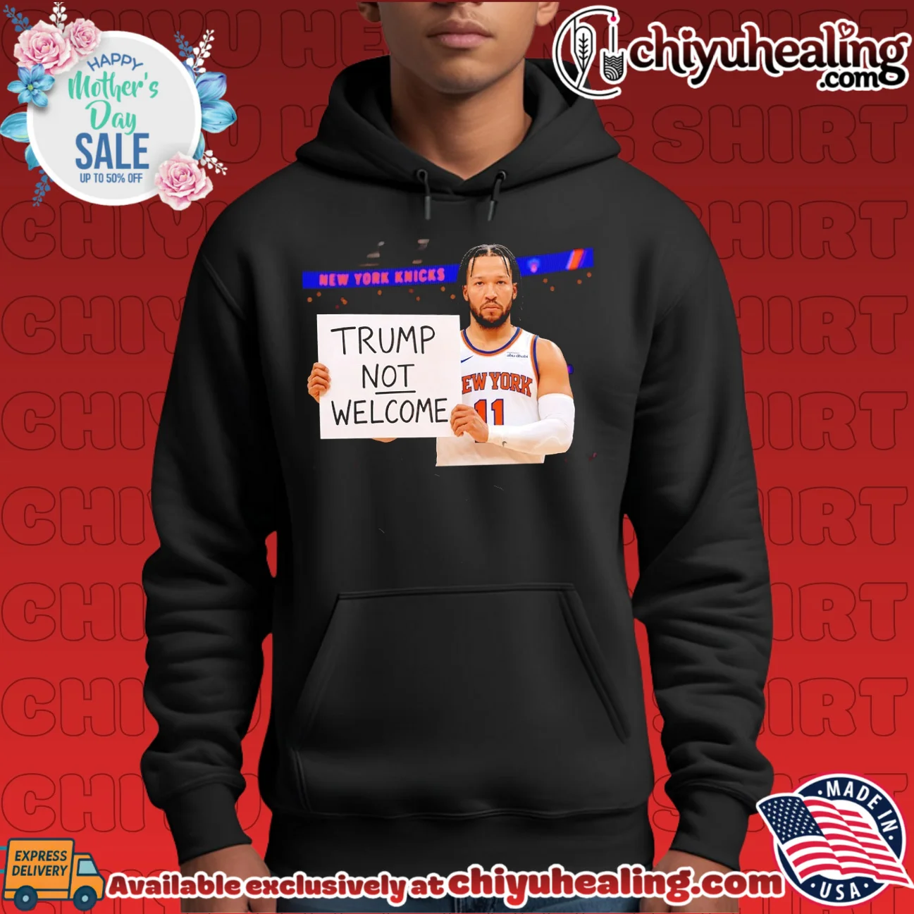 Jalen Brunson New York Knicks Trump not Welcome shirt hype shirt & hoodie - Premium Streetwear Jalen Brunson New York Knicks Trump not Welcome shirt hype shirt & hoodie - Premium Streetwear