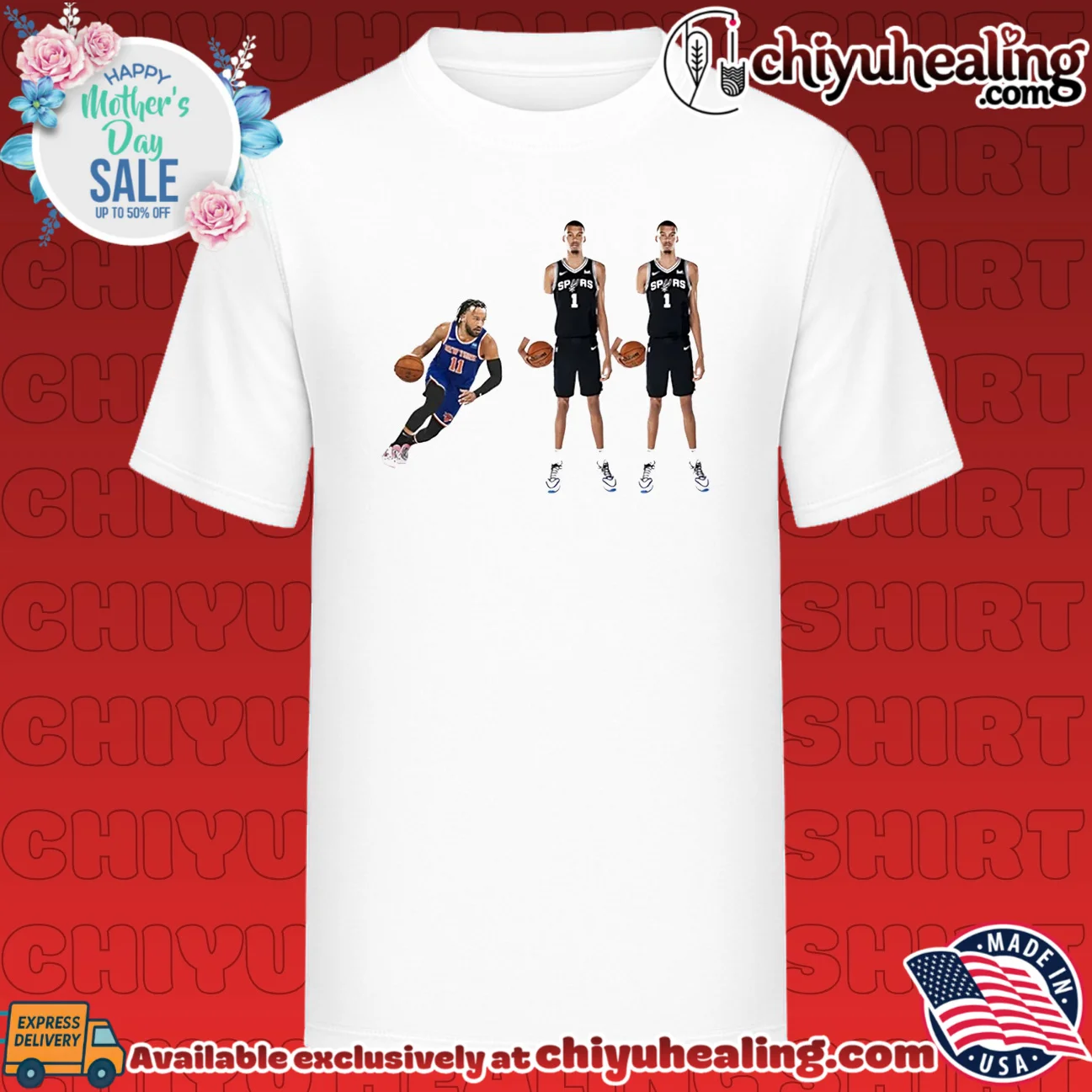 Jalen Brunson ny Knicks and Victor Wembanyama San antonio Spurs 911