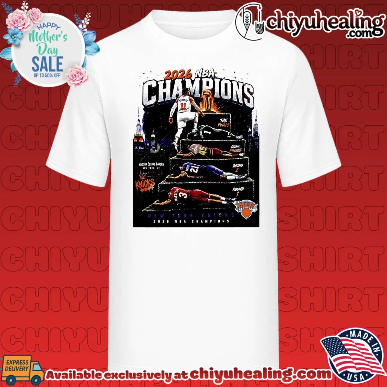 Jalen Brunson Road To Glory New York Knicks 2026 NBA shirt & hoodie