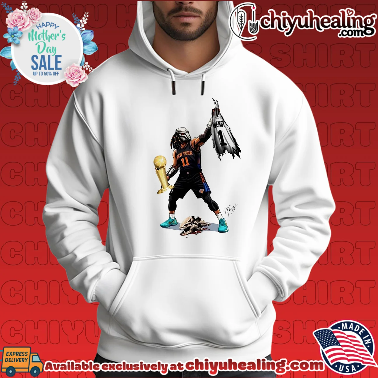 Jalen Brunson the Alien slayer NY Knicks Champions essential shirt & hoodie | IP Merchandise Jalen Brunson the Alien slayer NY Knicks Champions essential shirt & hoodie | IP Merchandise