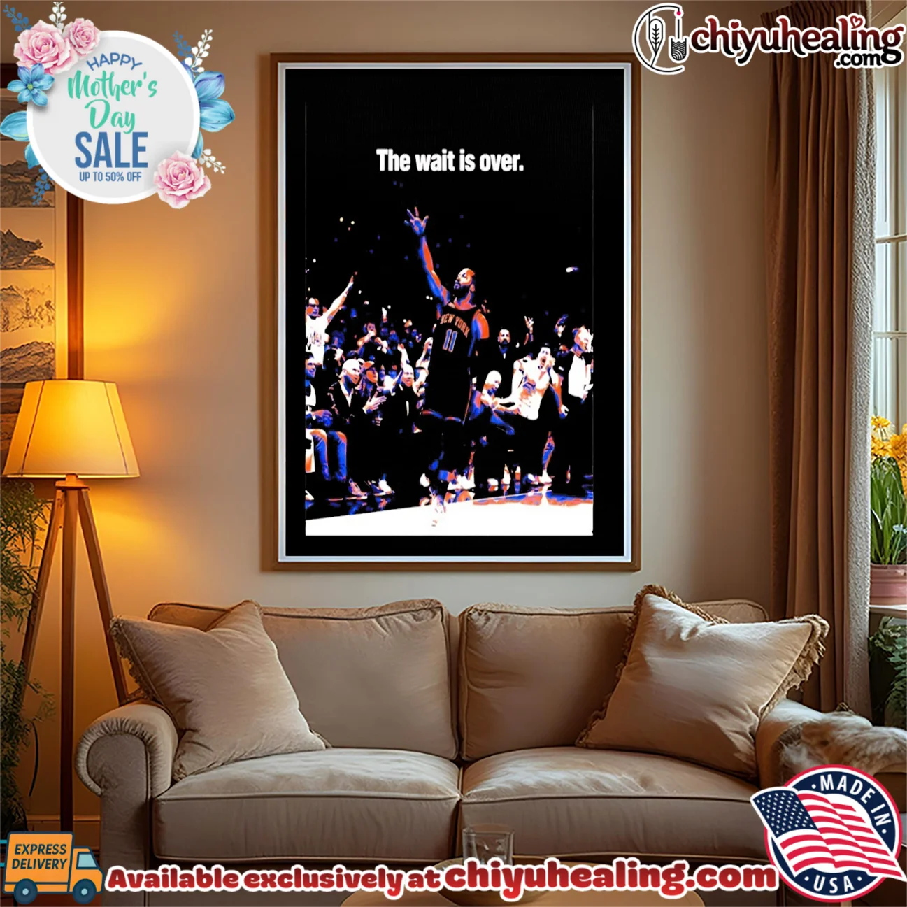 Jalen Brunson The Wait Is Over NY Basketball 2026 World Champions original shirt & hoodie - Everyday Fit Jalen Brunson The Wait Is Over NY Basketball 2026 World Champions