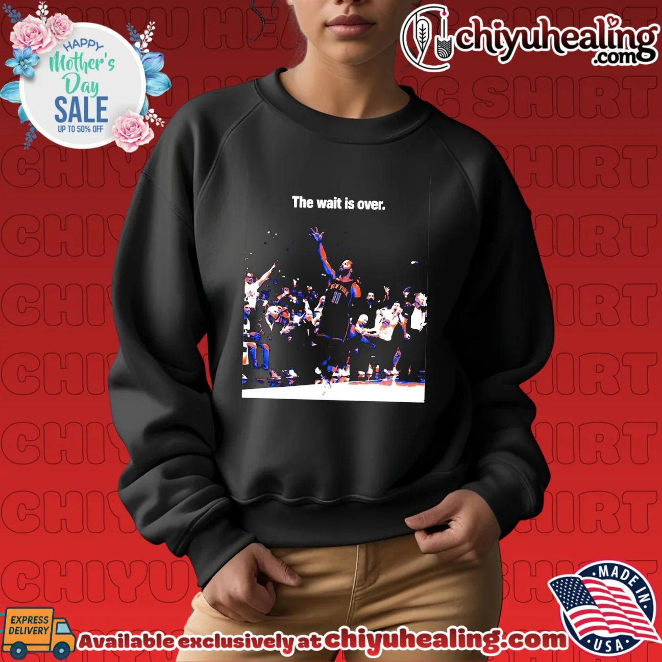 Jalen Brunson The Wait Is Over NY Basketball 2026 World Champions original shirt & hoodie - Everyday Fit Jalen Brunson The Wait Is Over NY Basketball 2026 World Champions