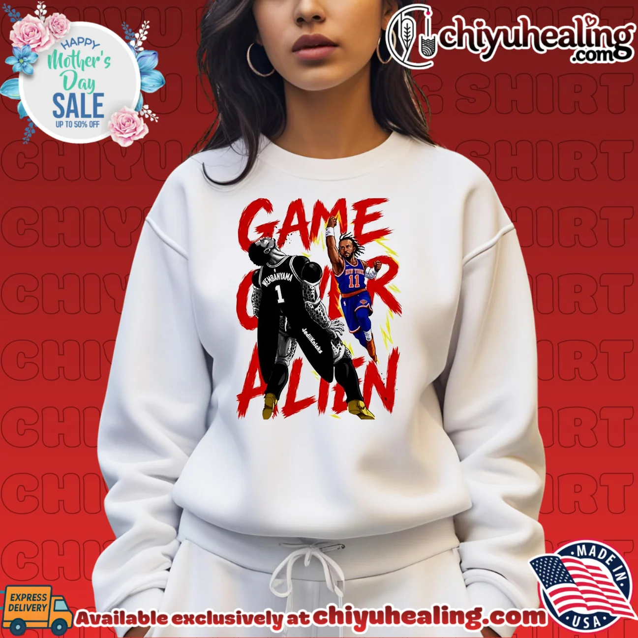 Jalen Gohan Brunson is H I M Brunson Knockout Wembanyama vintage shirt & hoodie - Premium Streetwear Jalen Gohan Brunson is H I M Brunson Knockout Wembanyama