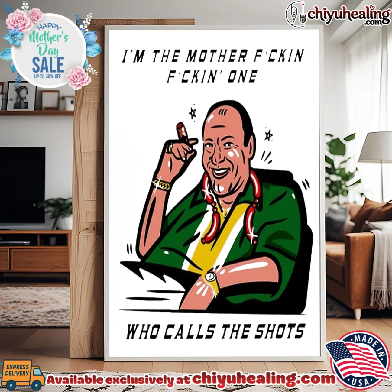 James Gandolfini as Tony Soprano I Am the Mother Fckin' One Who Calls the Shots shirt & hoodie James Gandolfini as Tony Soprano I Am the Mother Fckin' One Who Calls the Shots shirt & hoodie
