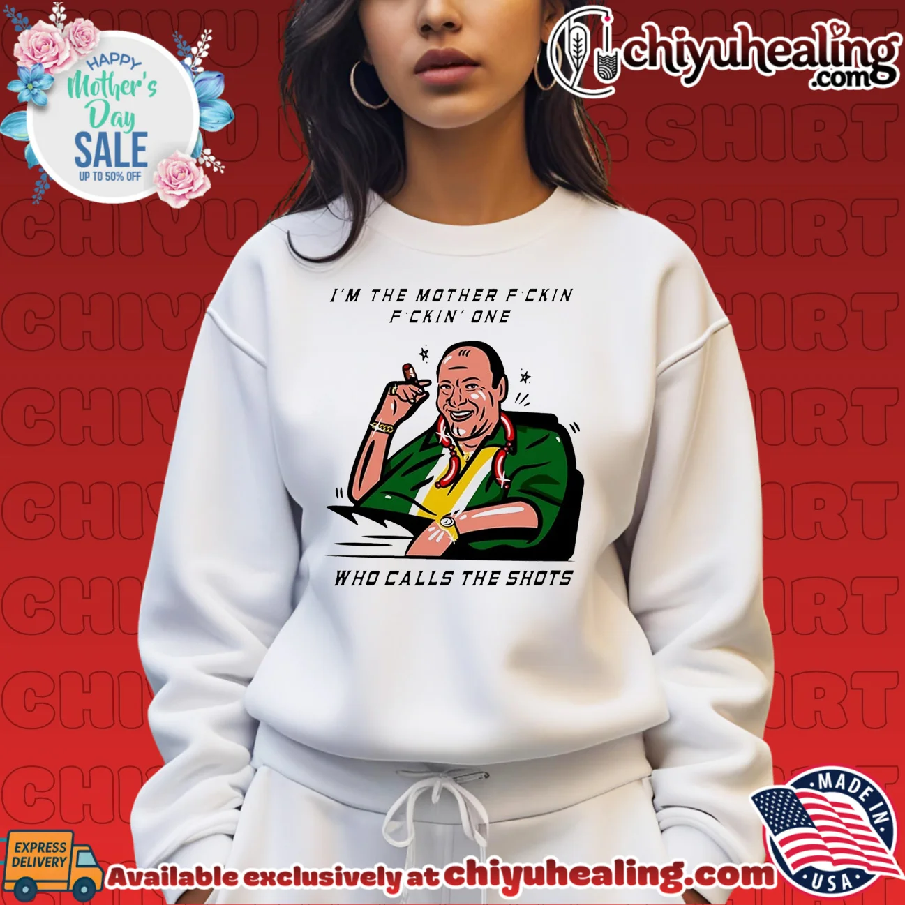 James Gandolfini as Tony Soprano I Am the Mother Fckin' One Who Calls the Shots shirt & hoodie James Gandolfini as Tony Soprano I Am the Mother Fckin' One Who Calls the Shots shirt & hoodie