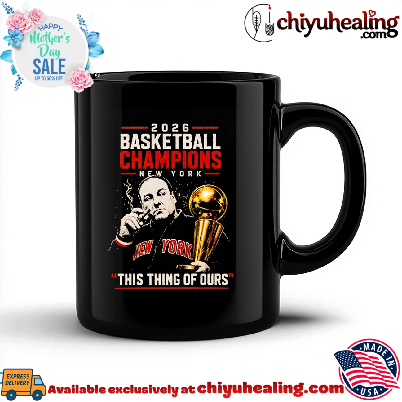 James Gandolfini Tony Soprano NY Knicks 2026 Champs Thing of Ours viral shirt & hoodie | Aesthetic Apparel James Gandolfini Tony Soprano NY Knicks 2026 Champs Thing of Ours